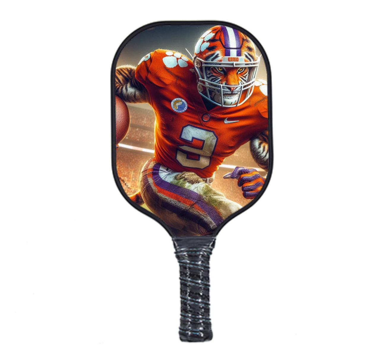 Clemson Tiger Football - Pickleball Paddle