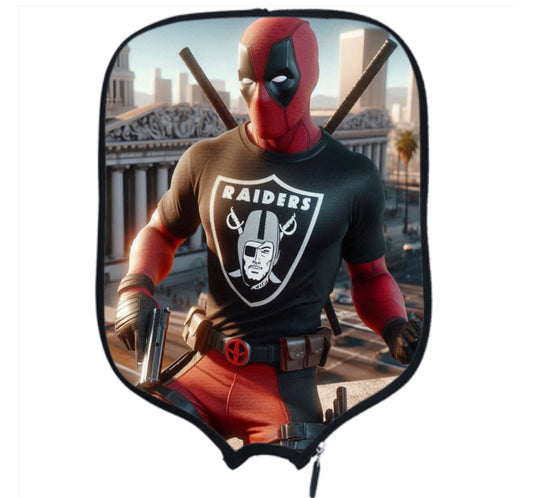 DeadPool - Raiders #1  - Pickleball Paddle Cover