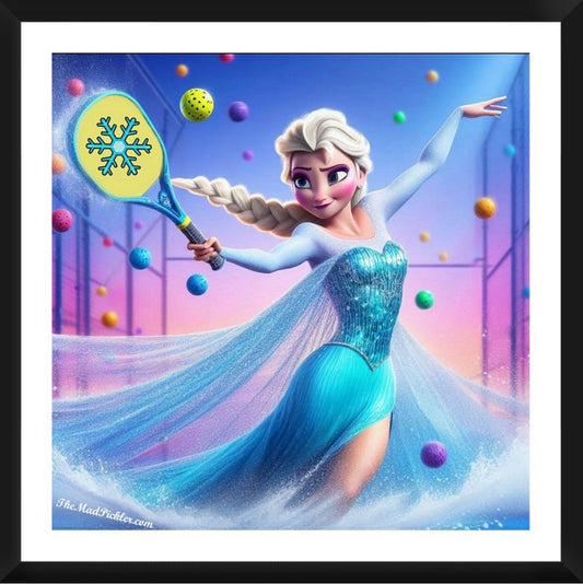 Frozen Elsa Framed Artwork 16x16
