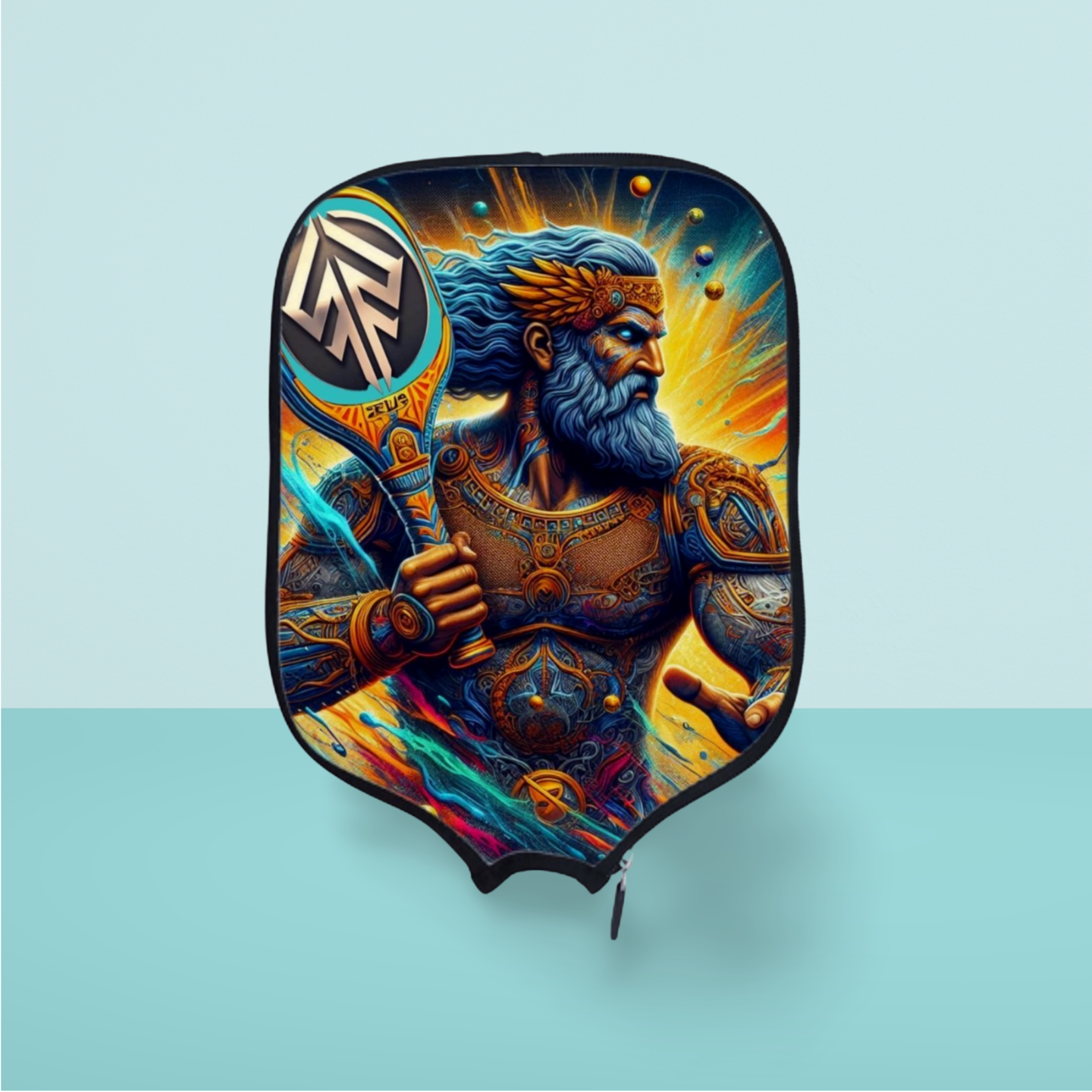 Zeus - Ancient Gods Collection - Pickleball Paddle Cover