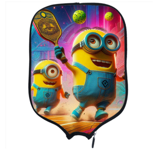 Minions  - Pickleball Paddle Cover