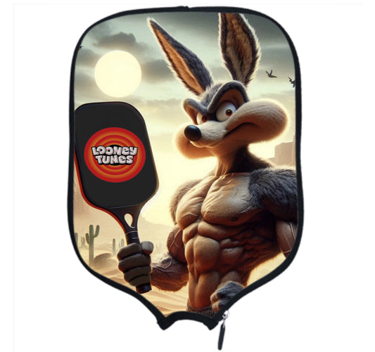 Wiley E. Coyote - Looney Tunes - - Pickleball Paddle Cover