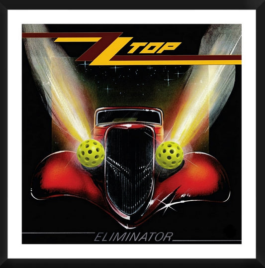 ZZ Top Eliminator - Framed Artwork 16x16