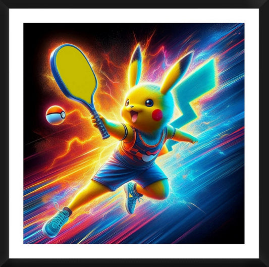 Pokémon - Pikachu  Framed Artwork 16x16