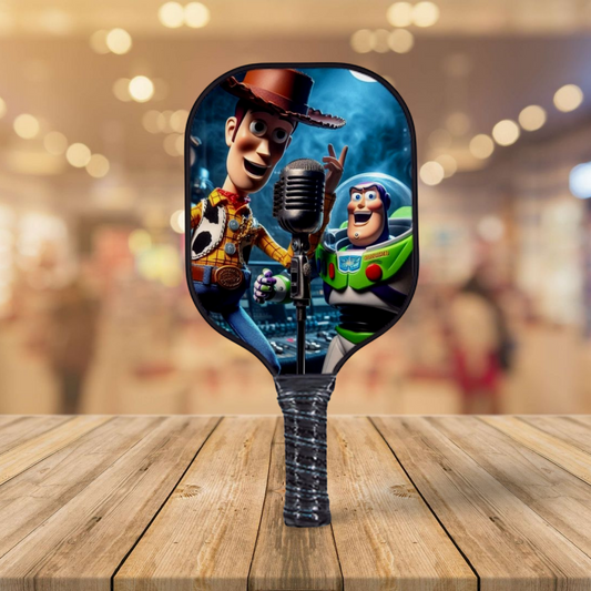 Buzz Lightyear and Woody - Duets Collection - Pickleball Paddle