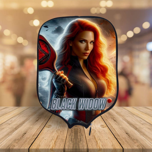 Black Widow Pickleball Paddle Cover