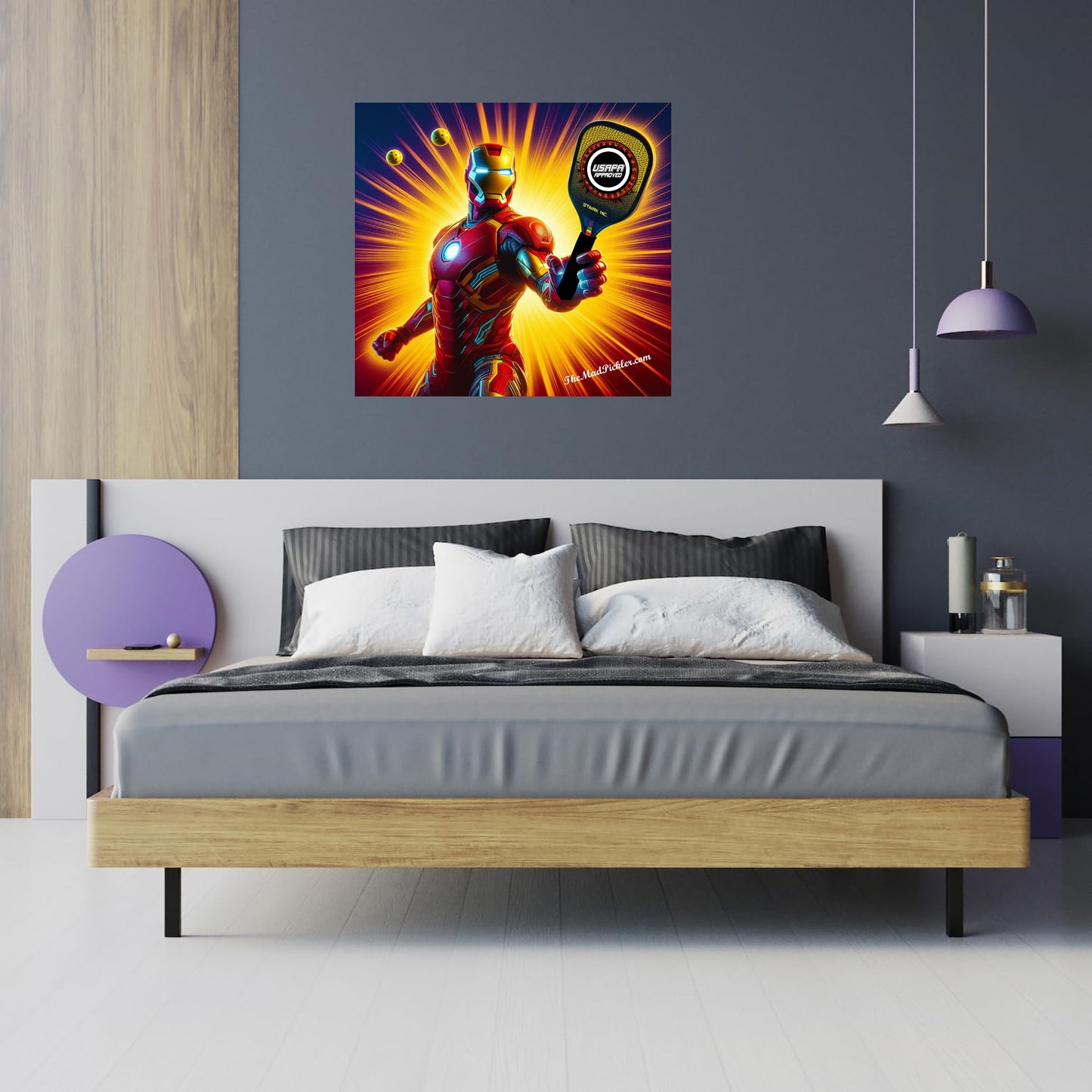 Ironman - USAPA  - Canvas Hi-Res Wall Artwork