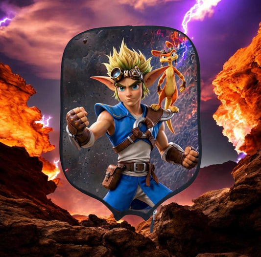 Jak & Daxter - Pickleball Paddle Cover