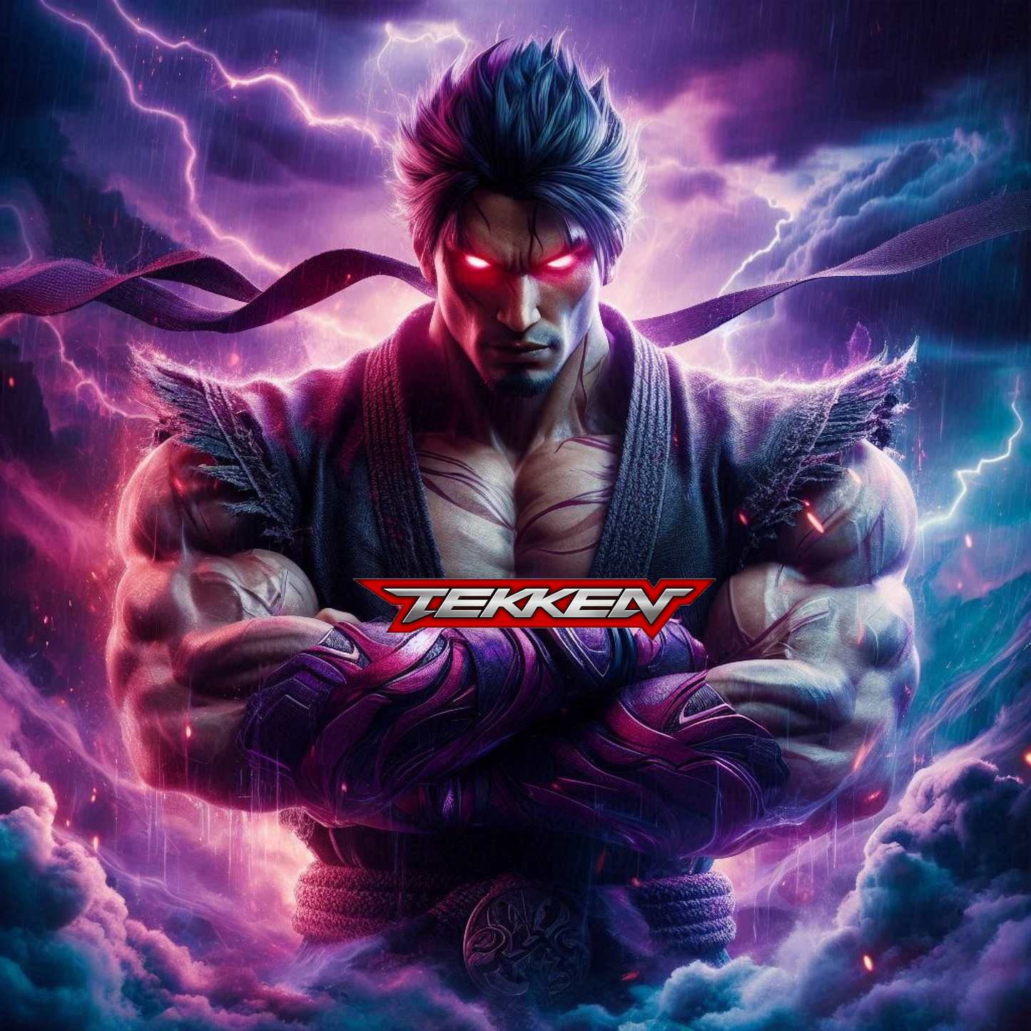 Tekken - Jin Kazama - Canvas Hi-Res Wall Artwork