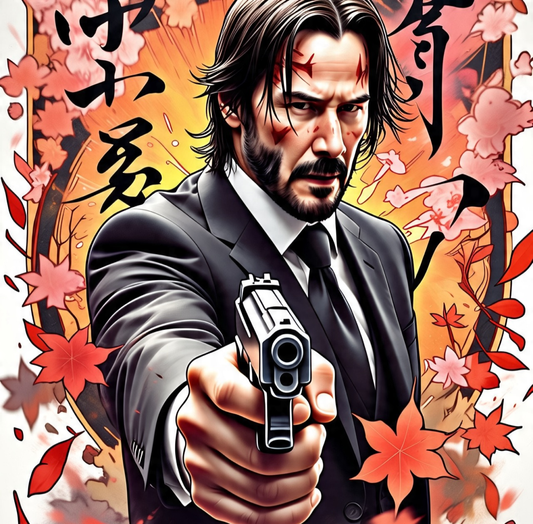 John Wick Series - Ready To Hang Canvas Hi-Res Wall Artwork