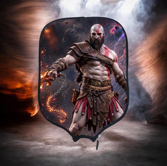 Kratos is the protagonist of the God of War video game series, a Spartan warrior turned god, known for his strength, tragic past, and journey from vengeance to redemption.