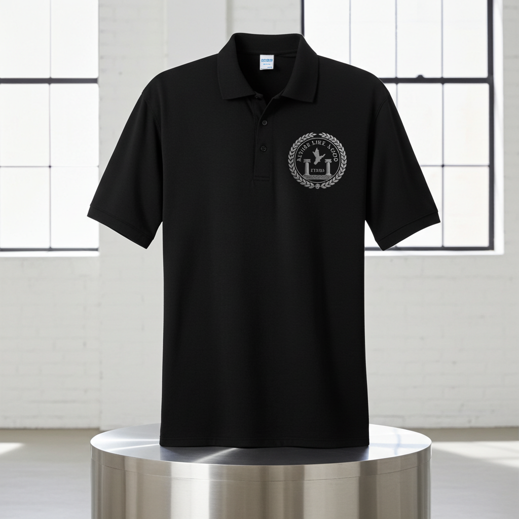 ETHOS Retire Like A God Blend Polo Shirt
