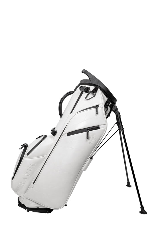 LUX G-Exotics Women’s 8.5” Carry Bag: Patchwork White