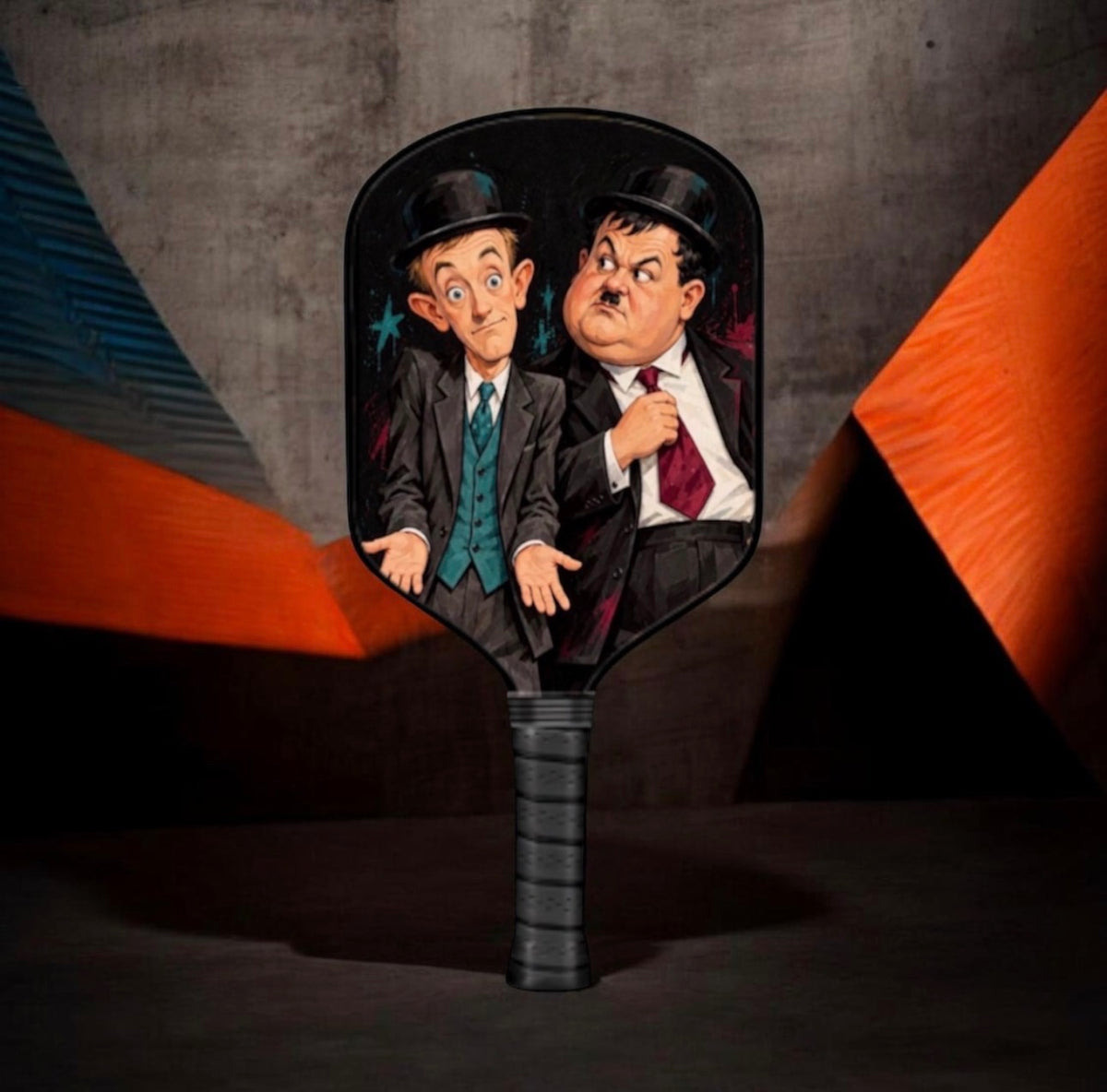 Laurel and Hardy - Pickleball Paddle