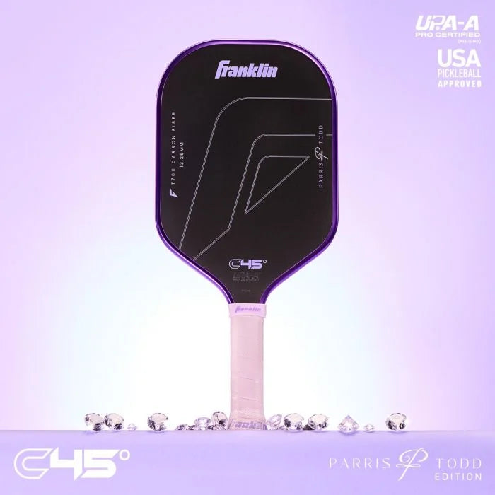 Franklin Parris Todd C45° Series - 13.25MM Lilac Pickleball Paddle