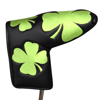 Four Leaf Clover Embroidered Putter Cover by ReadyGOLF