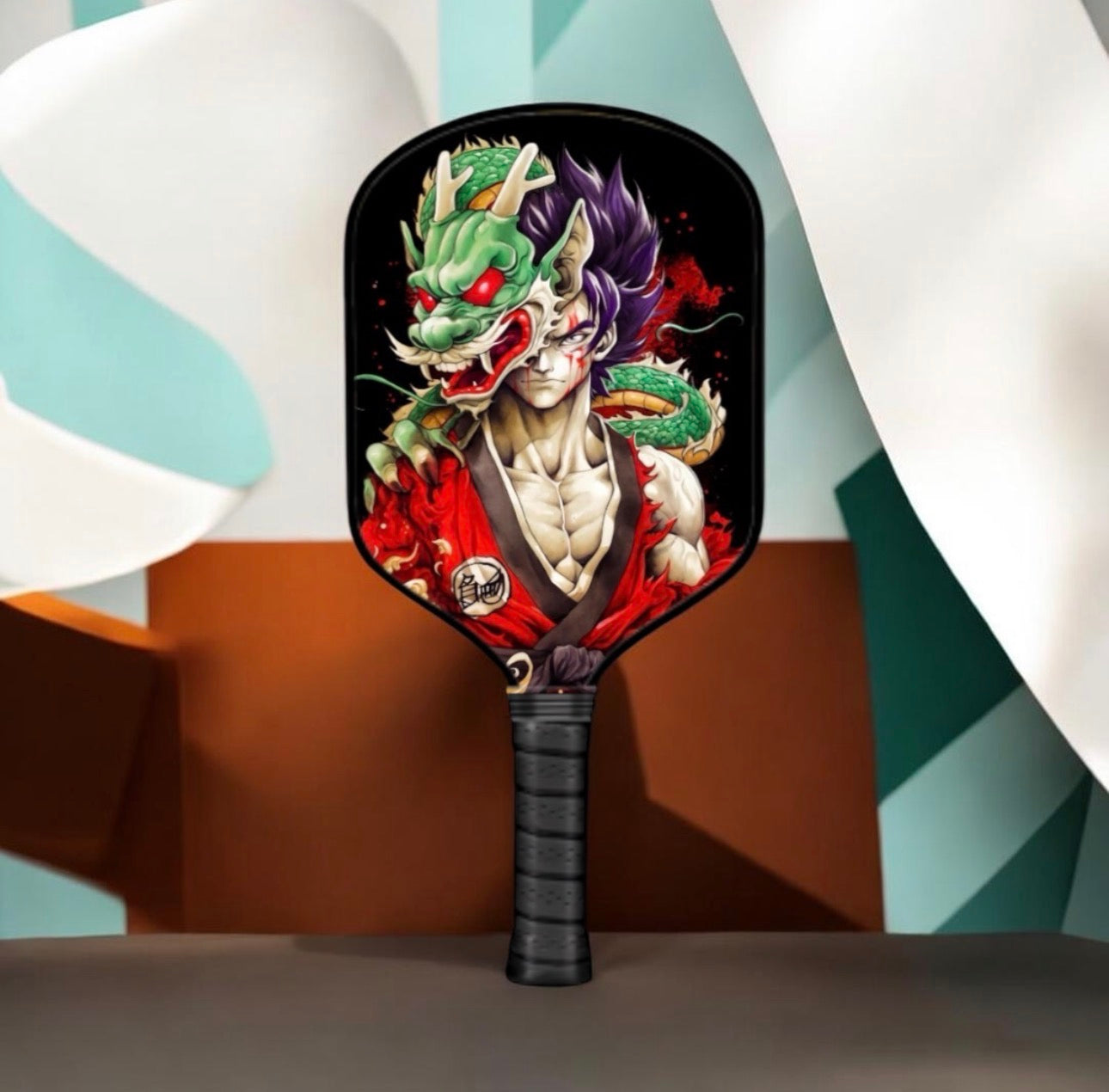 Limited Edition DragonballZ Goku - Jade Dragon - Pickleball Paddle 