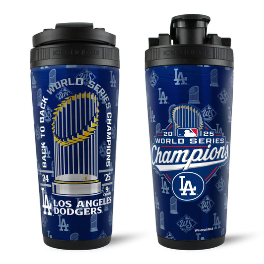 LA Dodgers 2025 World Series Champions 26oz Ice Shakers