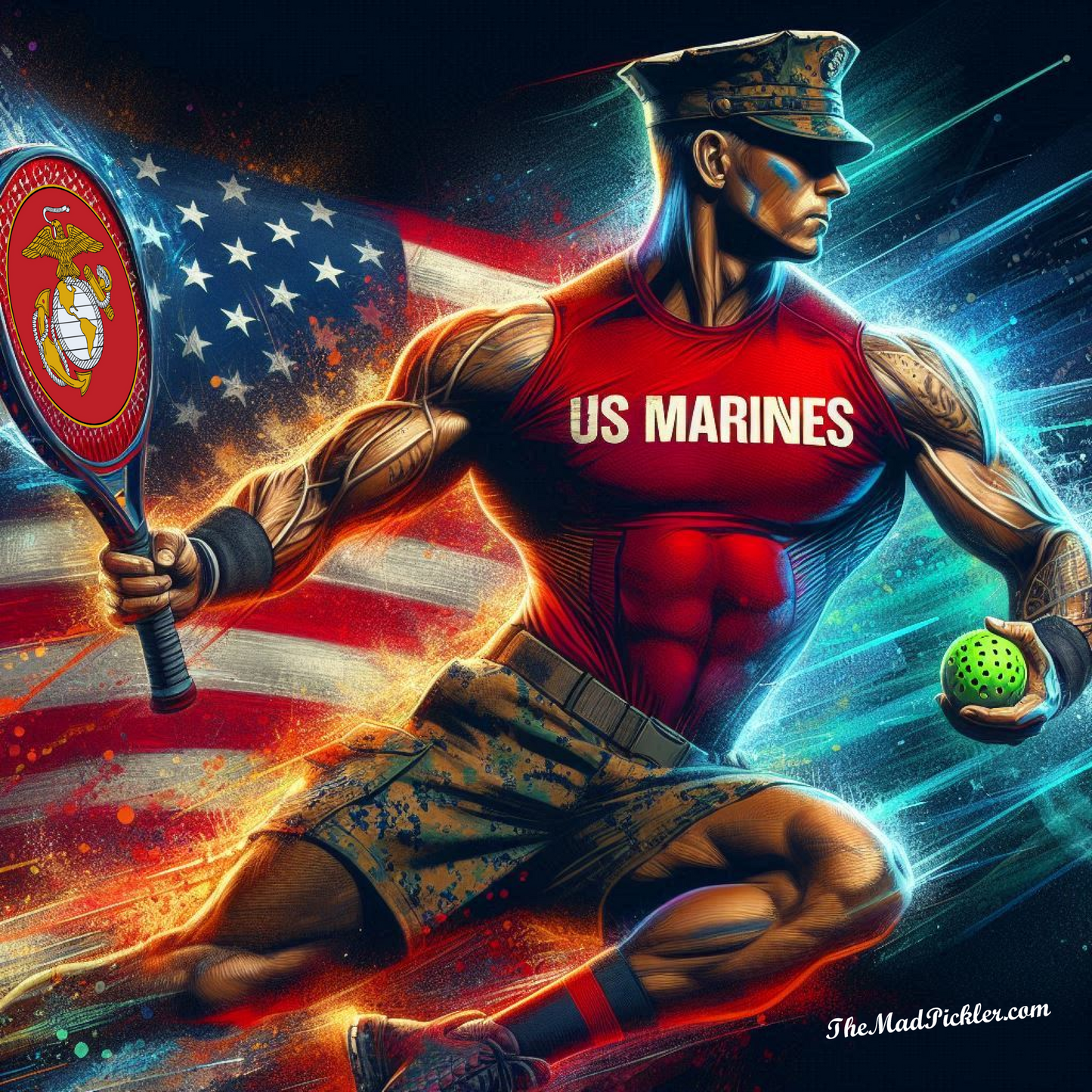 Marines - Canvas Hi-Res Wall Artwork