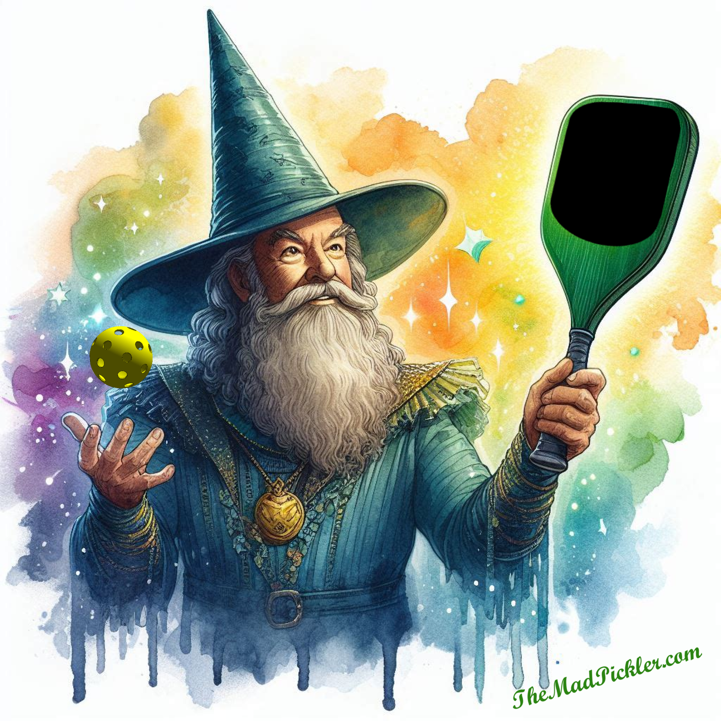 Merlin The Magician -  Canvas Hi-Res Wall Artwork