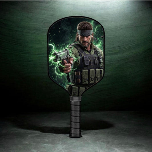 Metal Gear Solid - Solid Snake - Pickleball Paddle