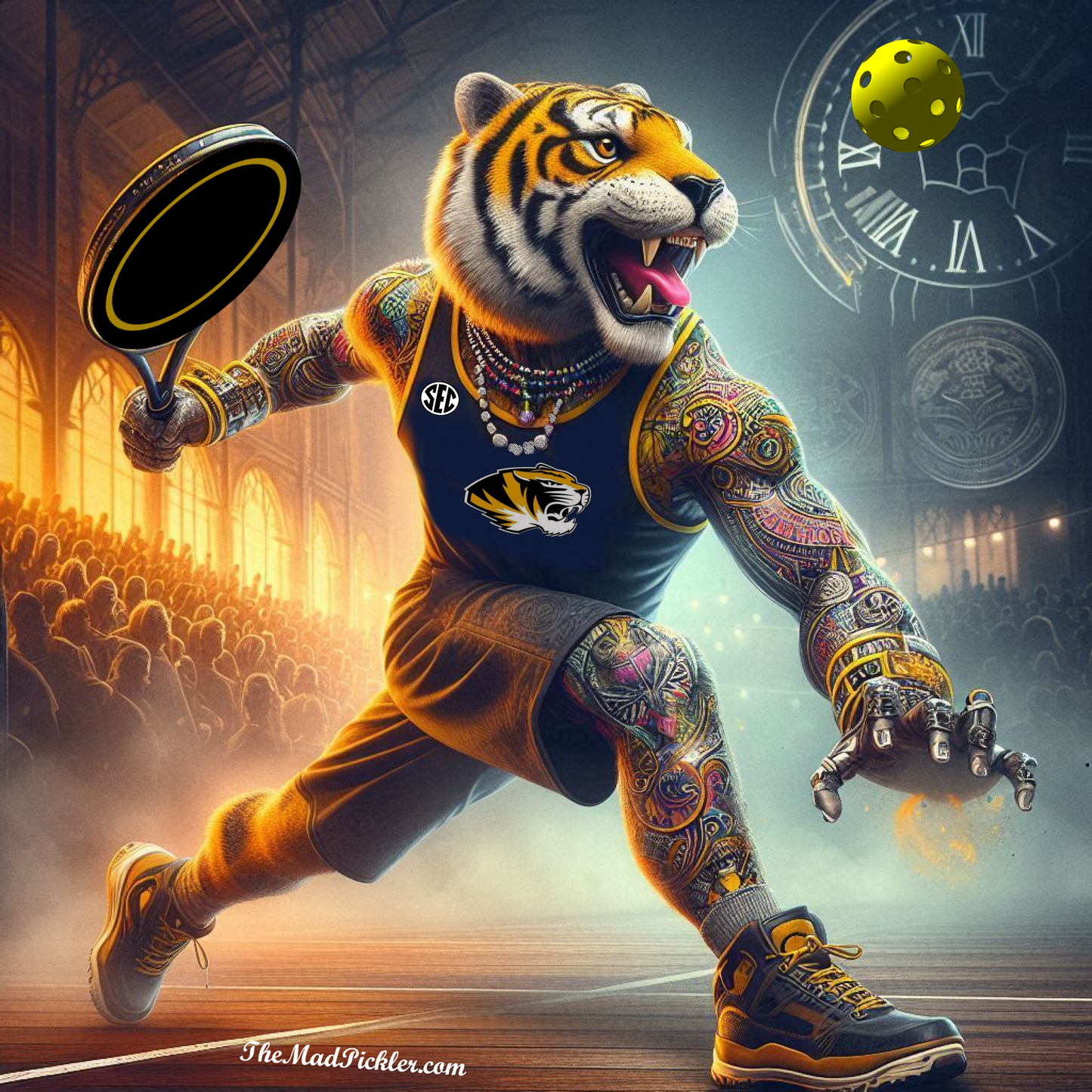 Missouri Tigers -  Ready To Hang  Canvas Hi-Res Wall Artwork