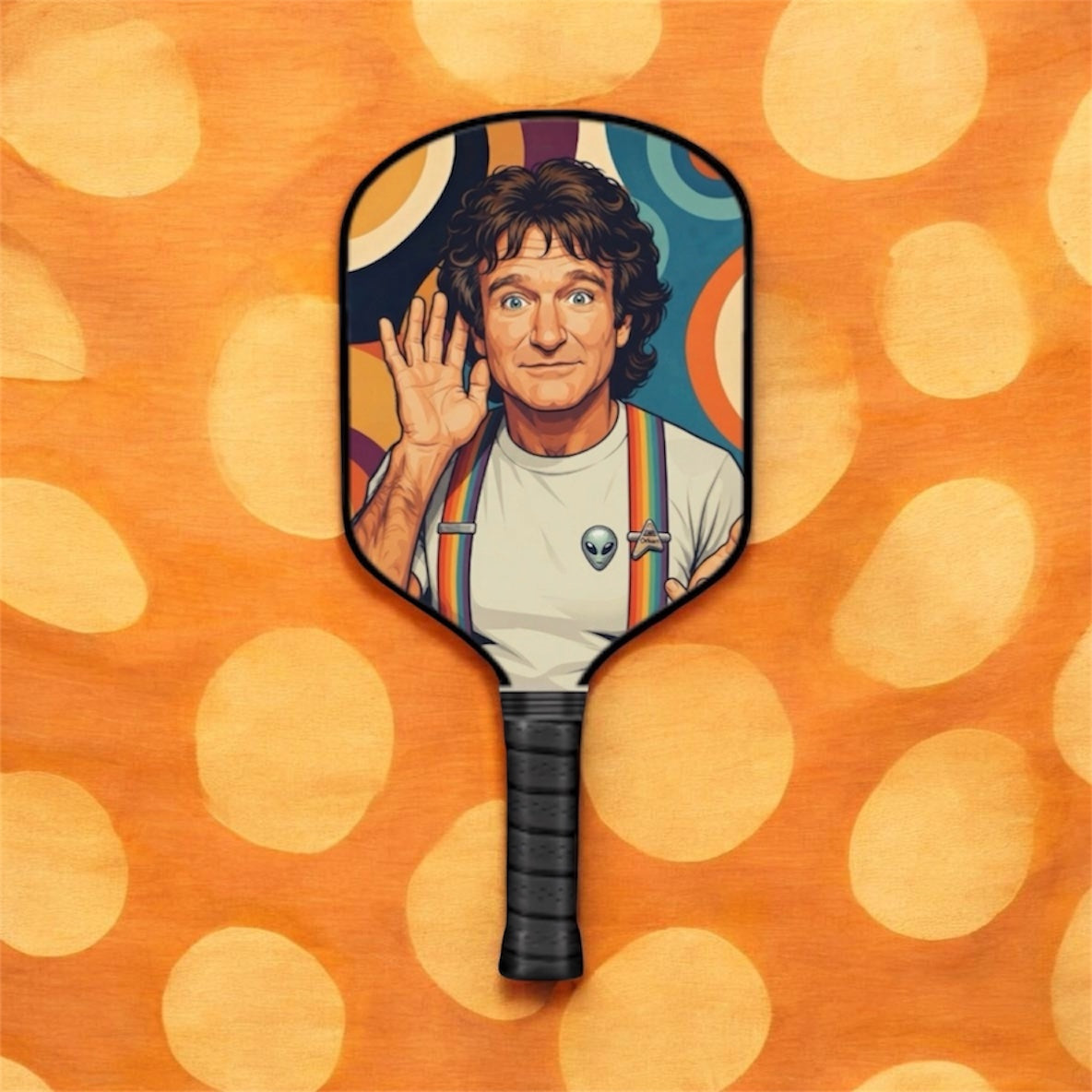 Mork From Ork - TV Icons - Pickleball Paddle 