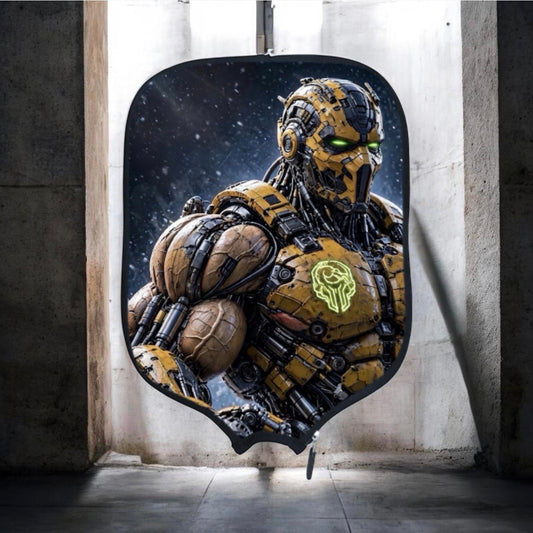 Mortal Kombat - Cyrax - Pickleball Paddle Cover 