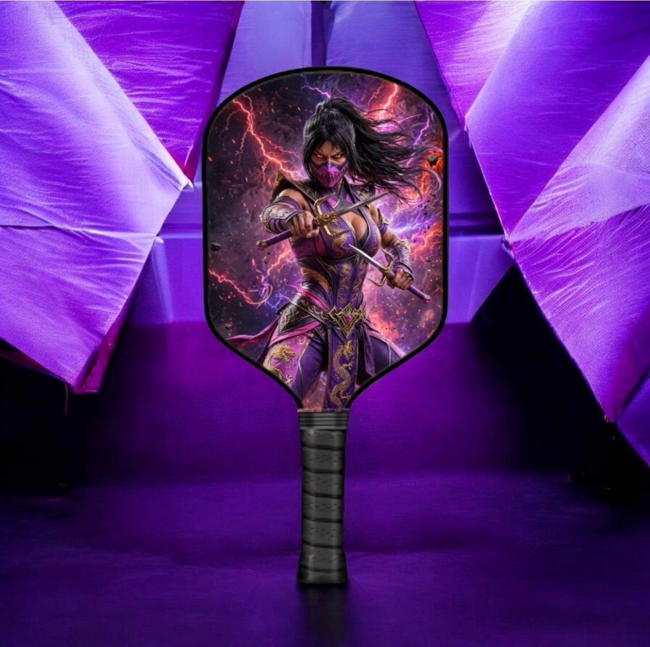 Mortal Kombat - Mileena - Pickleball Paddle 