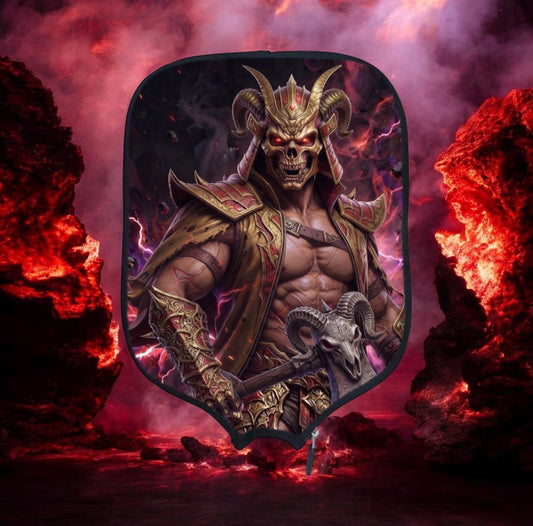 Mortal Kombat - Shao Kahn - Pickleball Paddle Cover 
