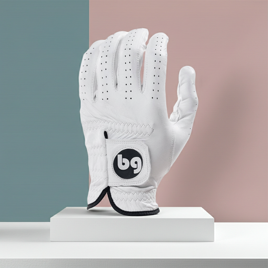 White Lucky Elite Tour Pickleball/Golf Glove