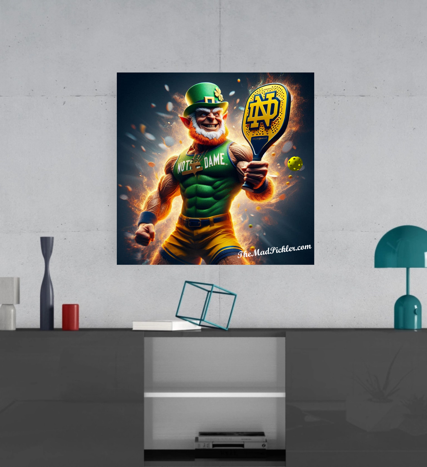 Notre Dame - Fighting Irish - Canvas Hi-Res Wall Artwork