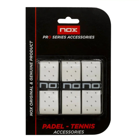 NOX Pro Overgrip White 3 Pack