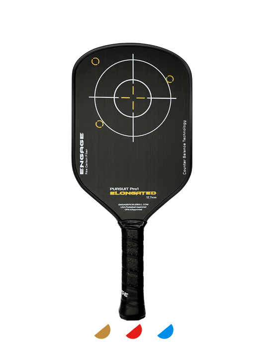 NEW GRAPHIC. Pursuit Pro1 Elongated 12.7 Power Series | Raw Carbon Fiber