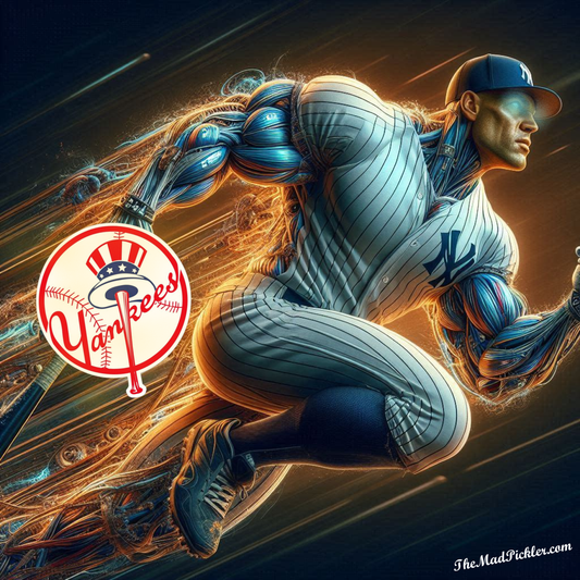 New York Yankees - Pose #1 - Canvas Hi-Res Wall Artwork