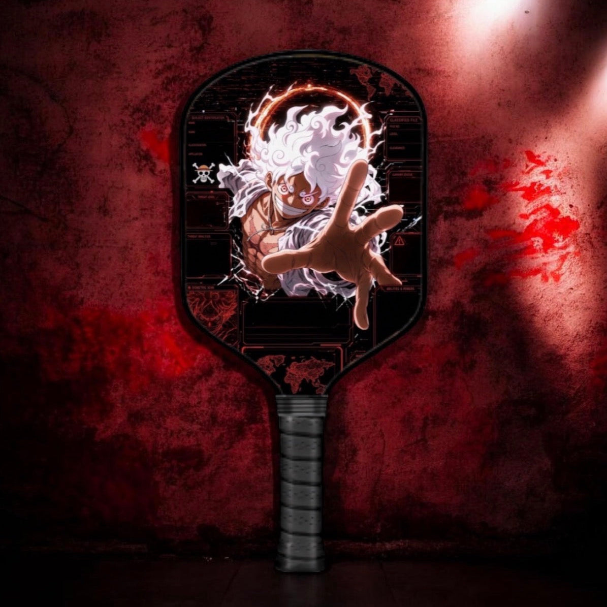 One Piece - Gear 5 Joy Boy / Monkey D Luffy - Pickleball Paddle