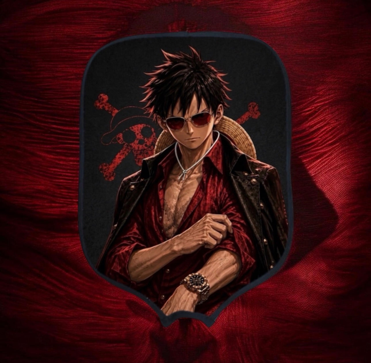 One Piece - Monkey D. Luffy Night Moves - Pickleball Paddle Cover anime