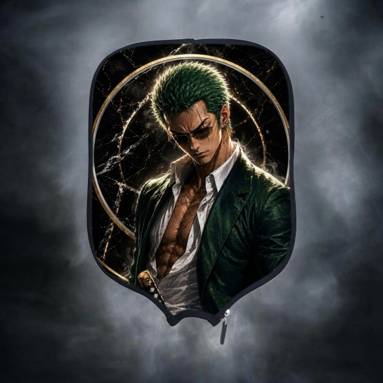 One Piece - Roronoa Zoro Night Moves - Pickleball Paddle Cover anime
