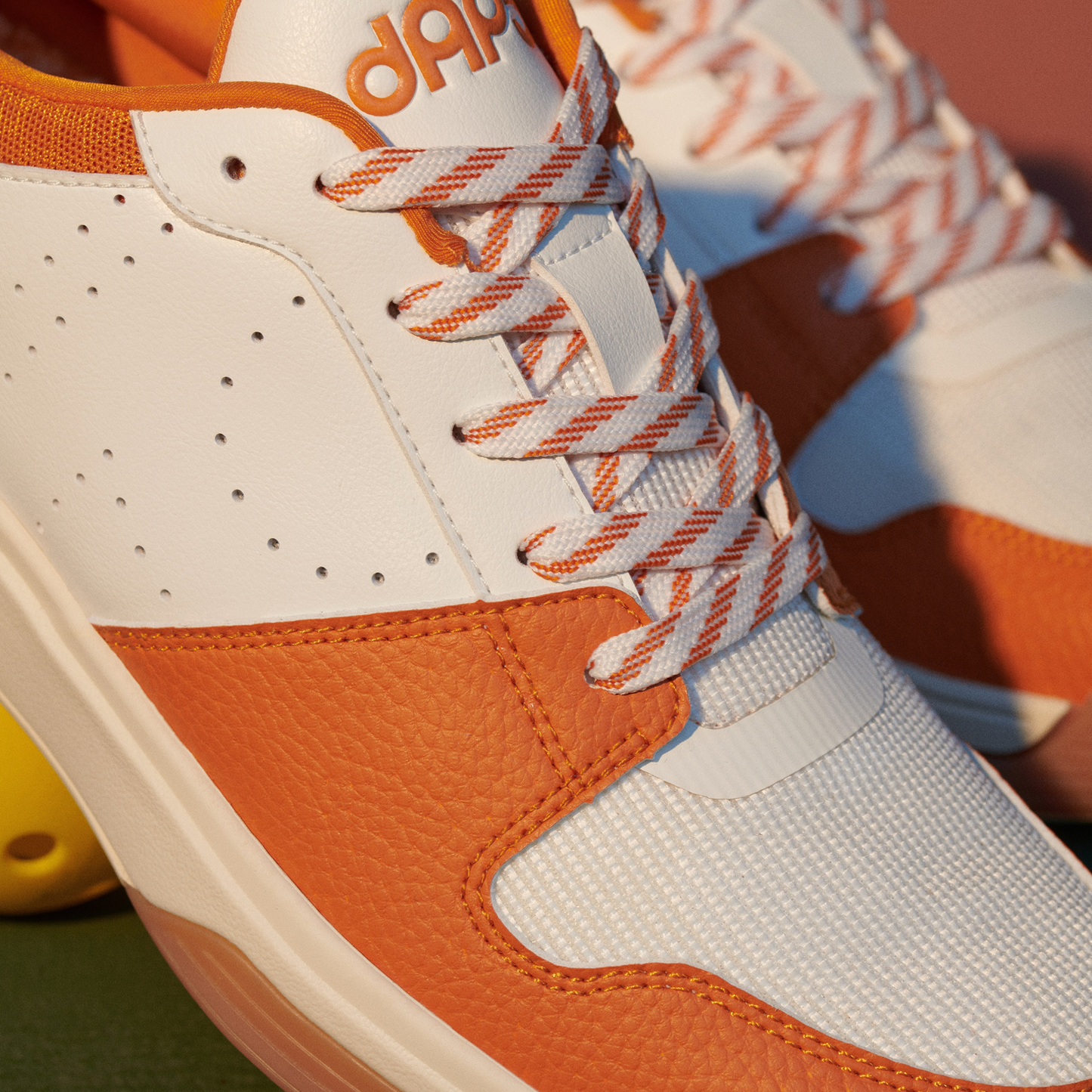 DAPS DESI Lows – Burnt Orange – Men’s Pickleball Shoes