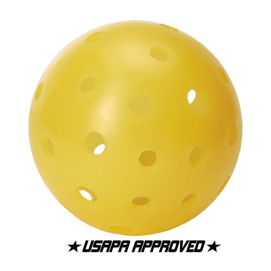 Tourna Strike Outdoor Pickleballs - Yellow - Box of 200