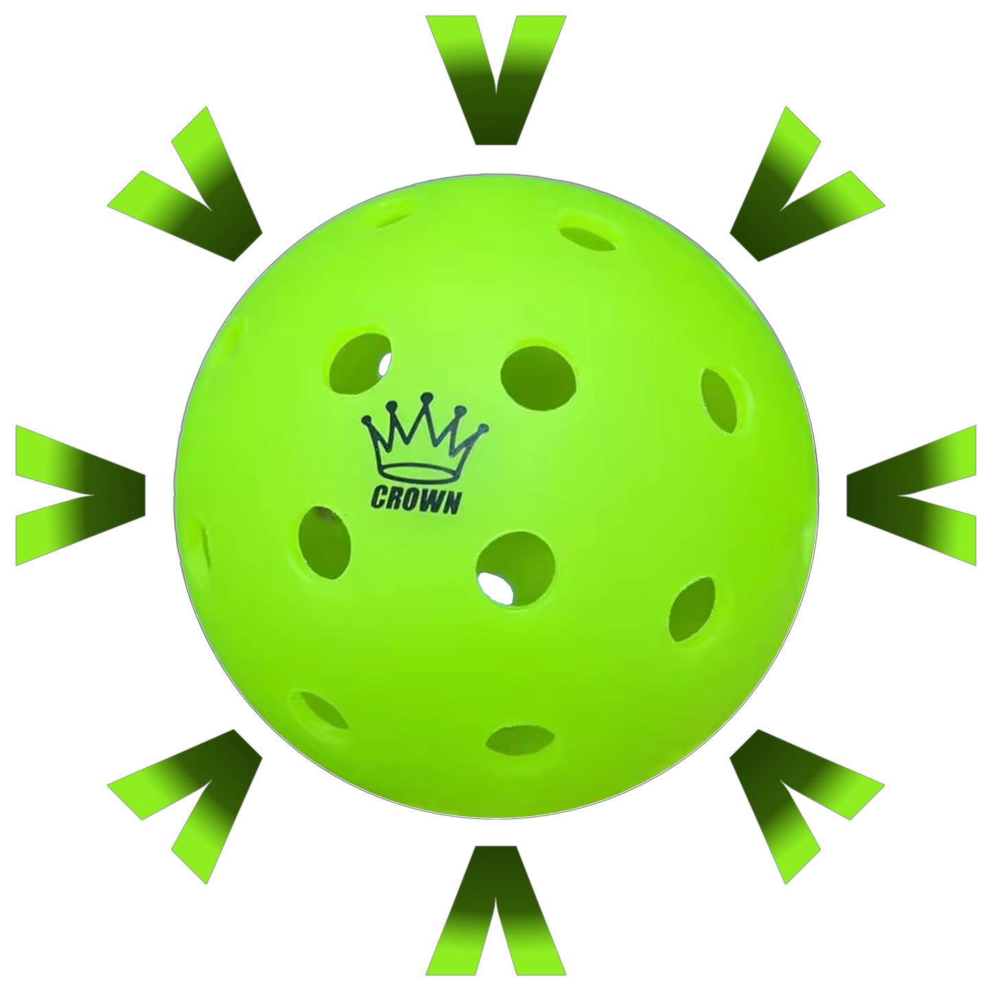 CROWN PICKLEBALL - PRIME TIME 40 Pickleballs (3-PACK)