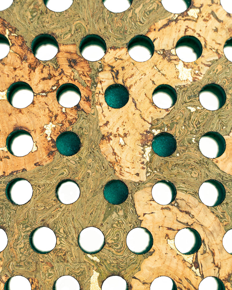 Cork Padel Racket Extreme Green + FREE Thermobag