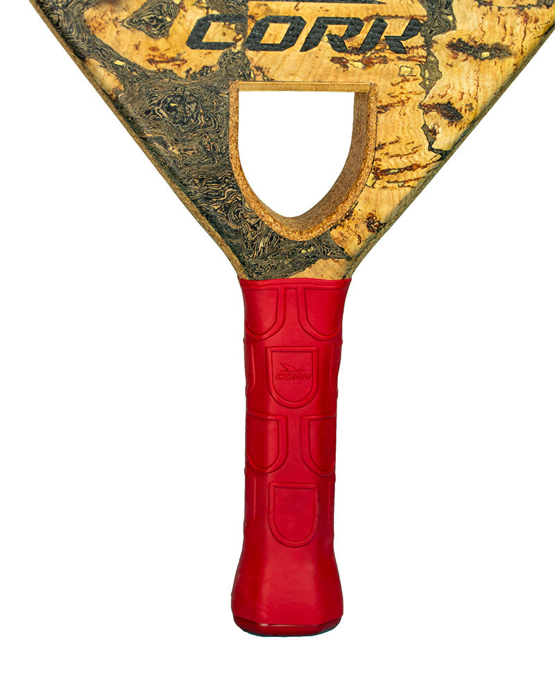 Cork Padel Racket Extreme Red + FREE Thermobag