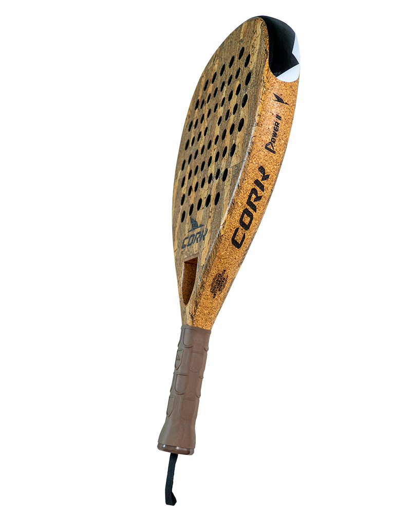 Cork Padel Racket Premium Power II + FREE Thermobag