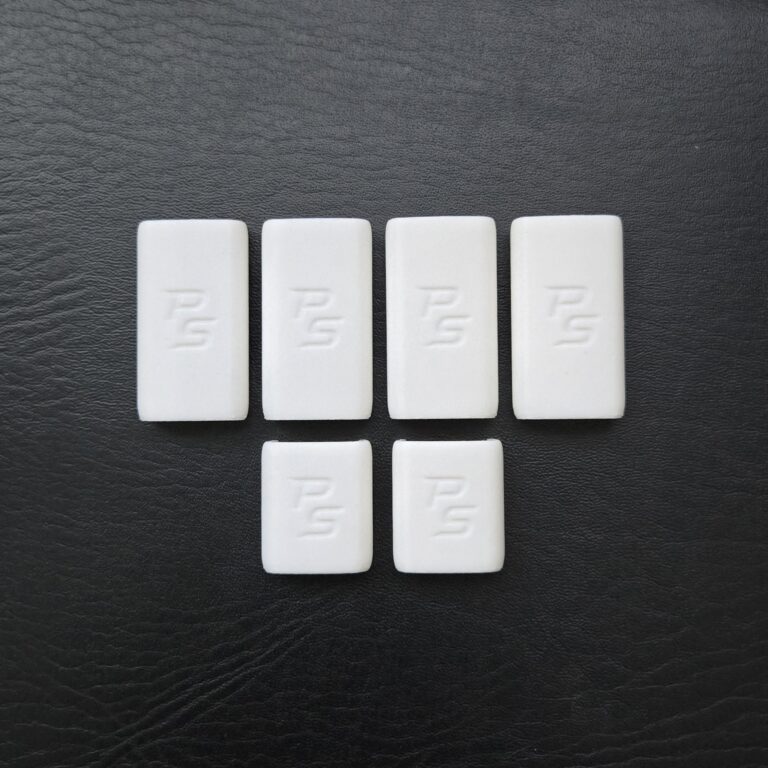 Pickleball Paddle Snaps White - 16mm Adjustable Weight Clips by A3X