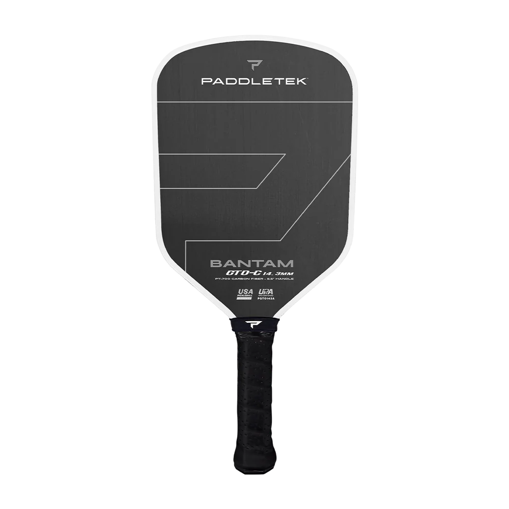Paddletek Bantam GTO-C 12.7 Titanium White Pickleball Paddle