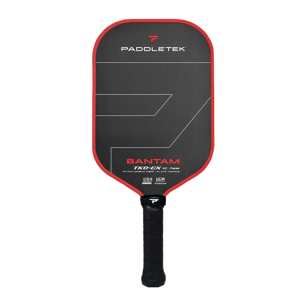 Paddletek Bantam TKO-CX 12.7 Fire Red Pickleball Paddle