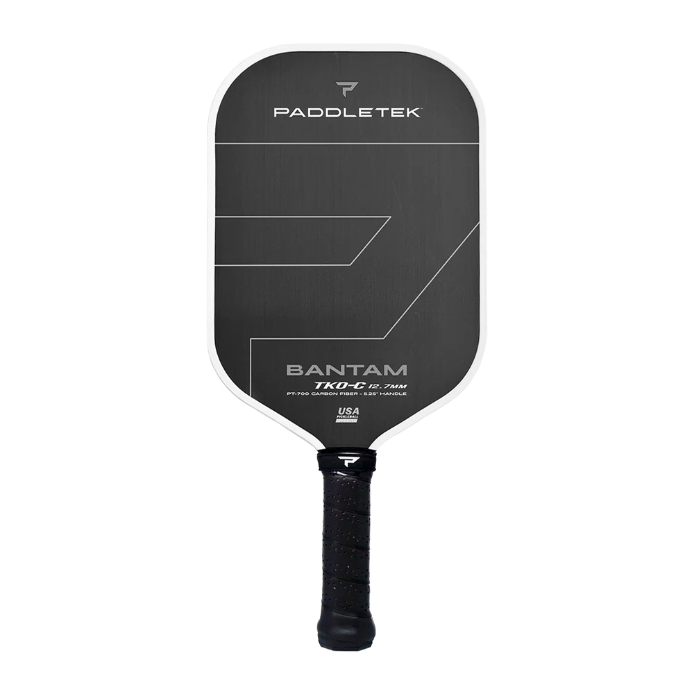 Paddletek Bantam TKO-C 12.7 Titanium White Pickleball Paddle