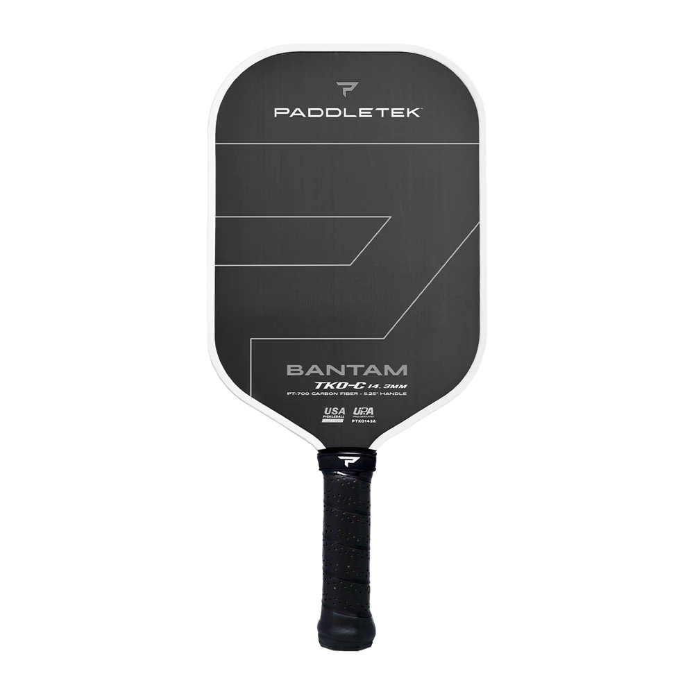 Paddletek Bantam TKO-C 12.7 Titanium White Pickleball Paddle