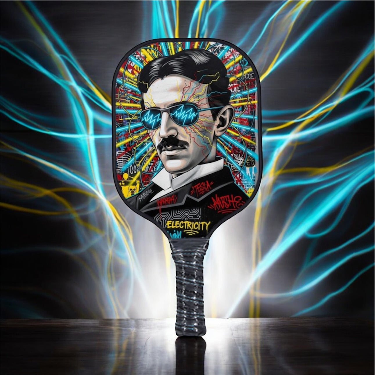 Nikola Tesla - Pickleball Paddle
